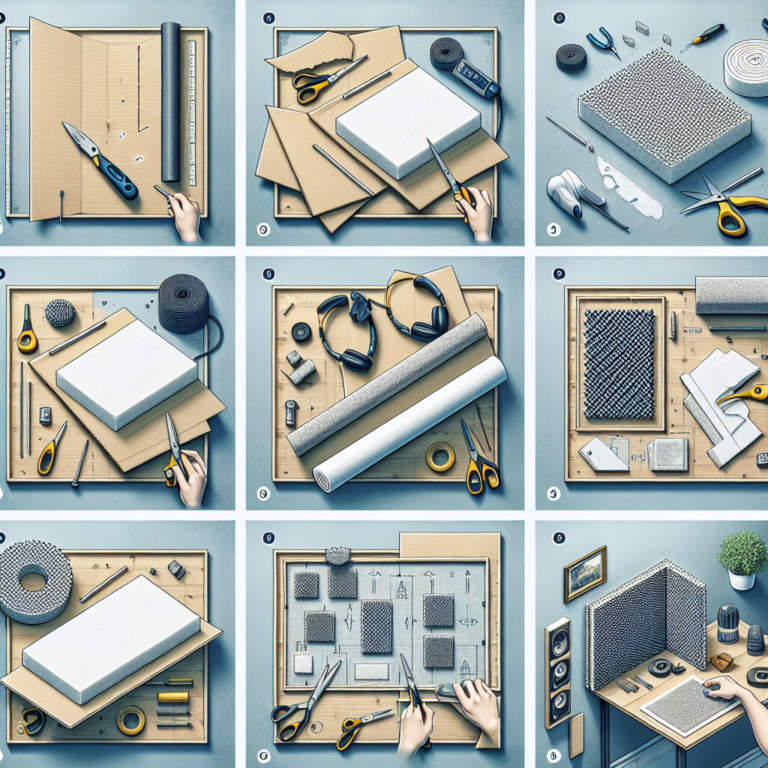 Step-by-Step Guide: DIY Acoustic Foam Panels