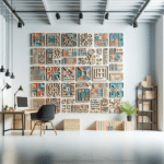 Inexpensive DIY Wall Panels for Your Studio