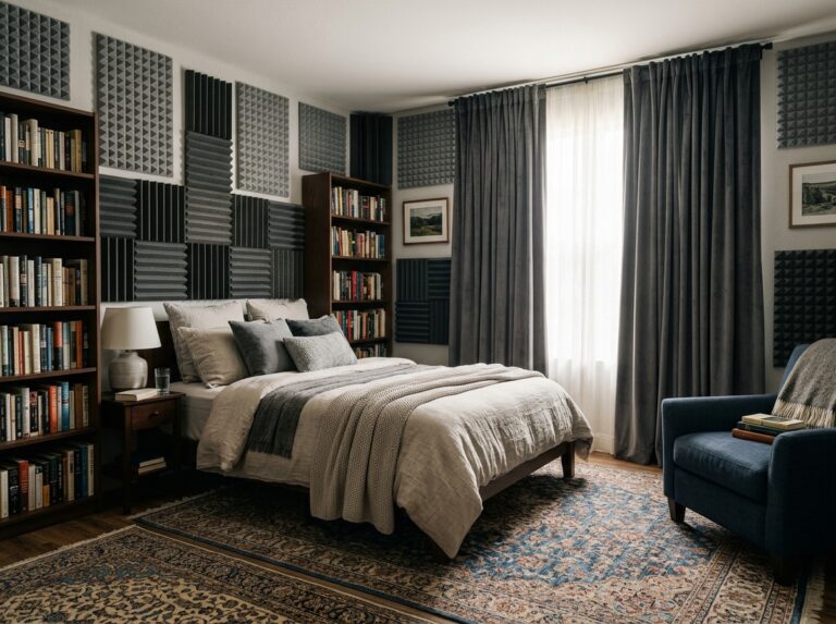 diy low cost bedroom silence