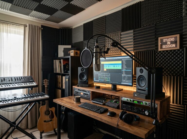 acoustic foam studio