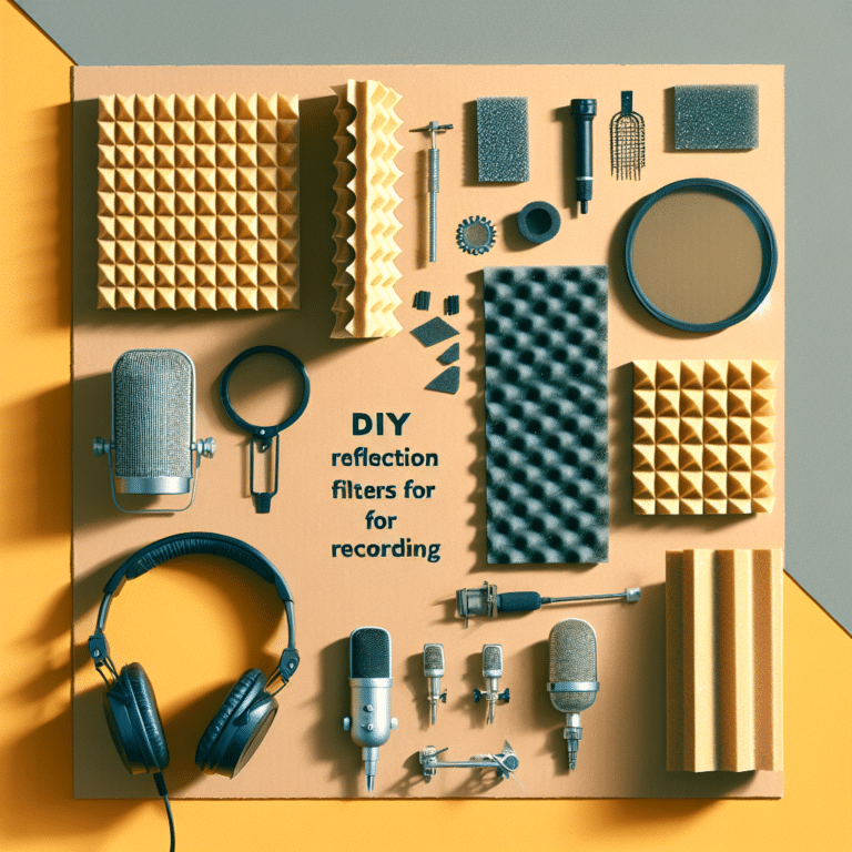 DIY Reflection Filters for Recording