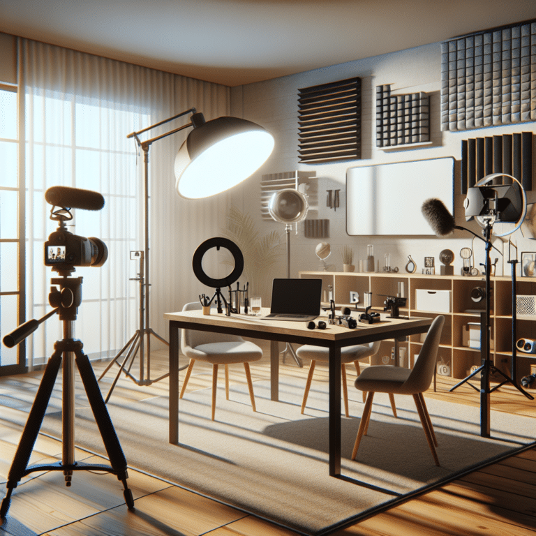 Home Studio Setup for YouTube Videos