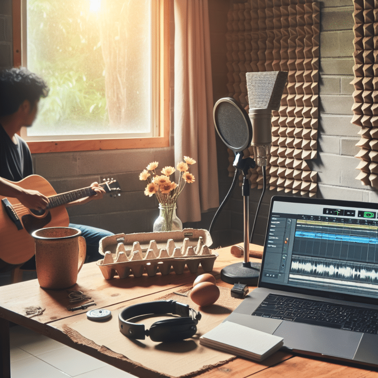How to Record Music at Home Cheaply