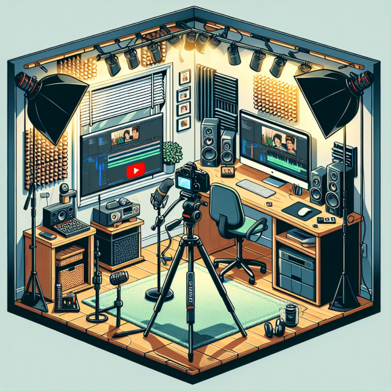 Home Studio Setup for YouTube Videos